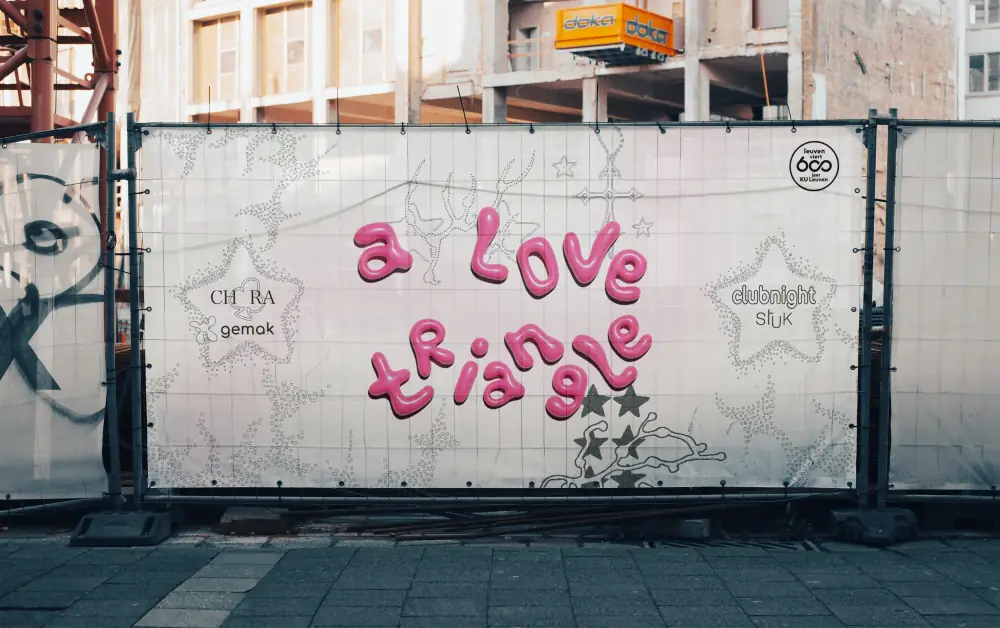 Chora x gemak! x STUK fence banner