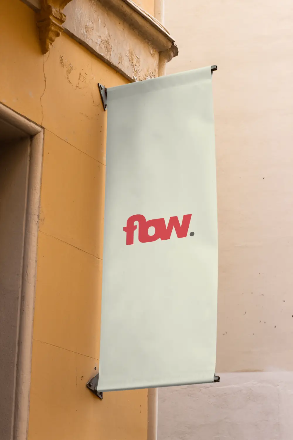 flow. visual identity banner