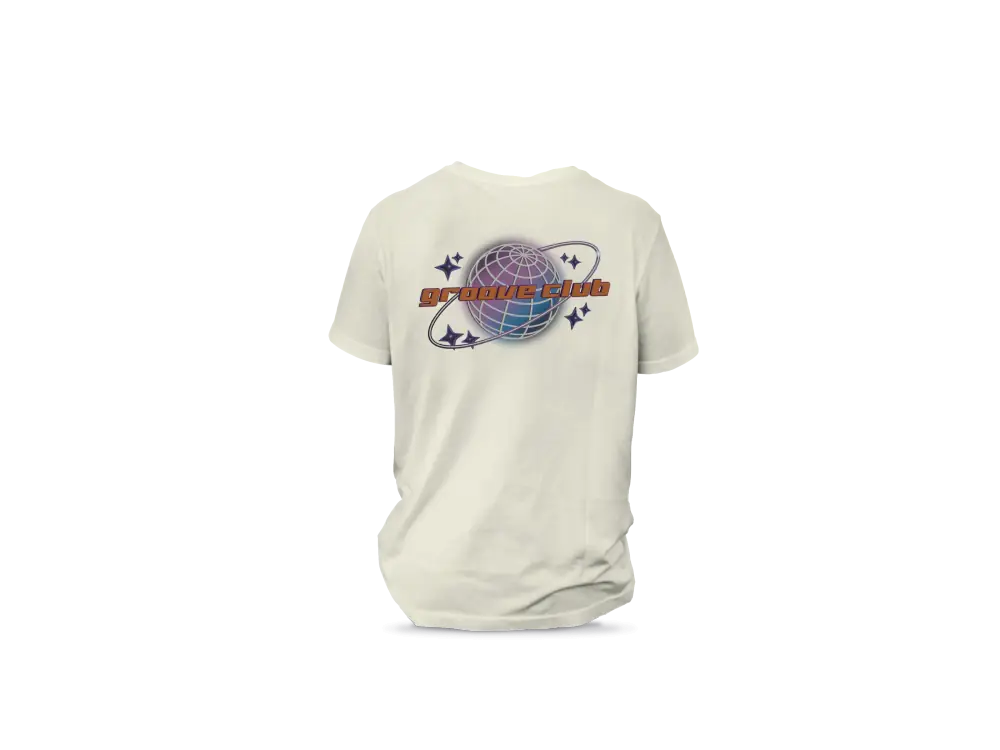 T-shirtontwerp voor Groove Club World