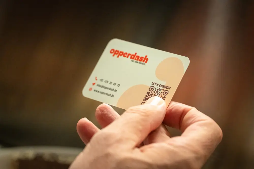 OpperDash business card design