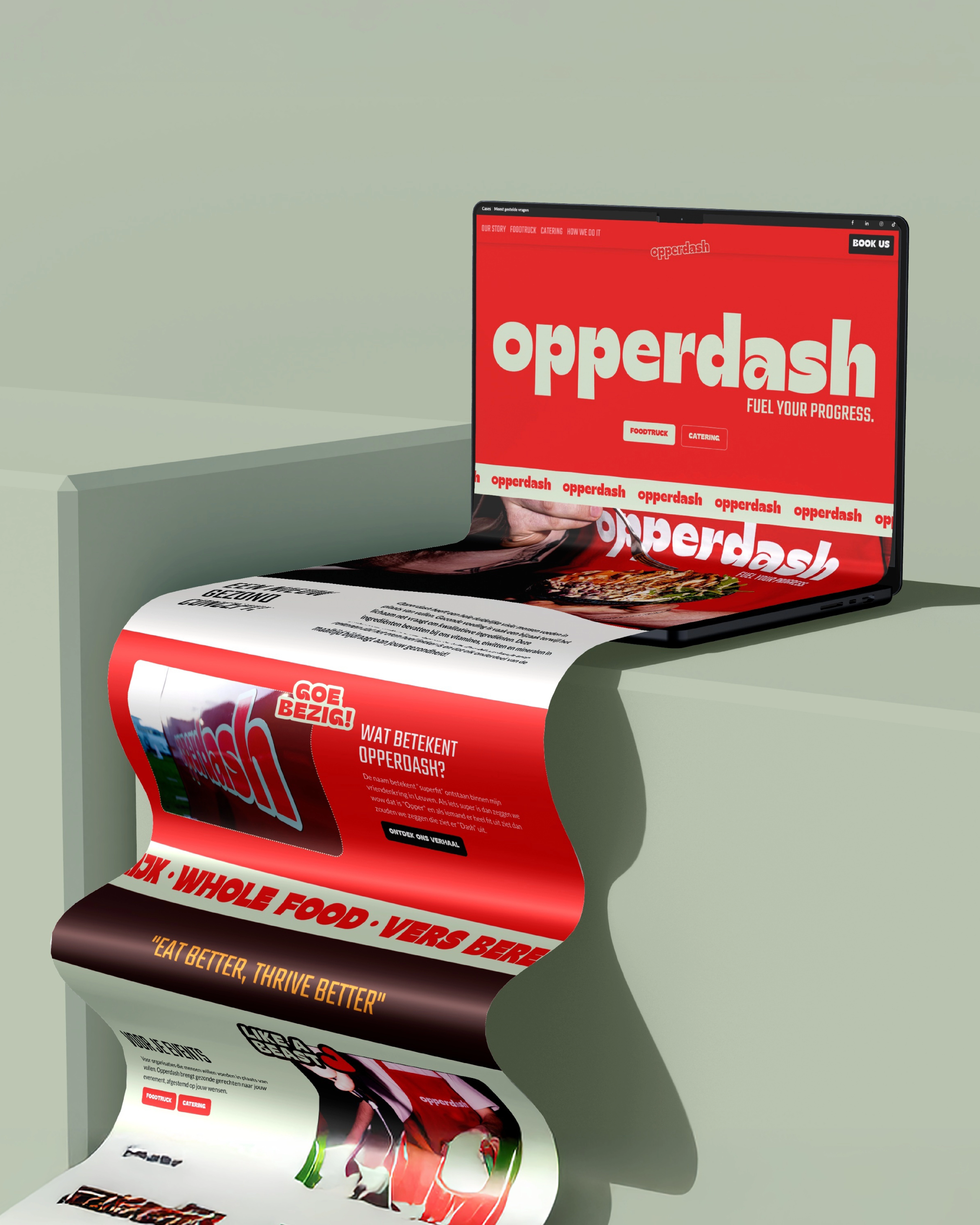 OpperDash website design and development